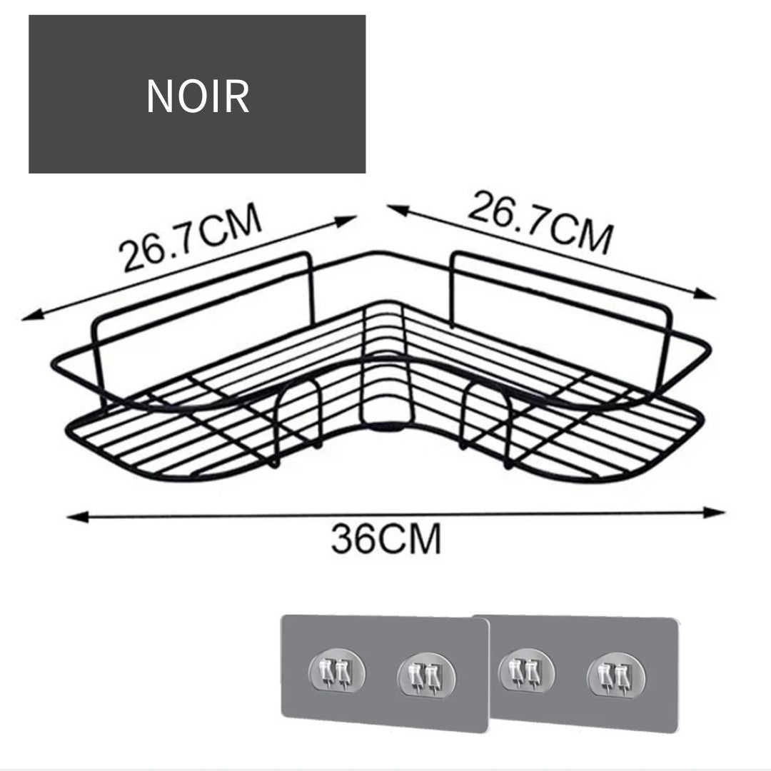 Petite Etagère d'Angle pour Douche