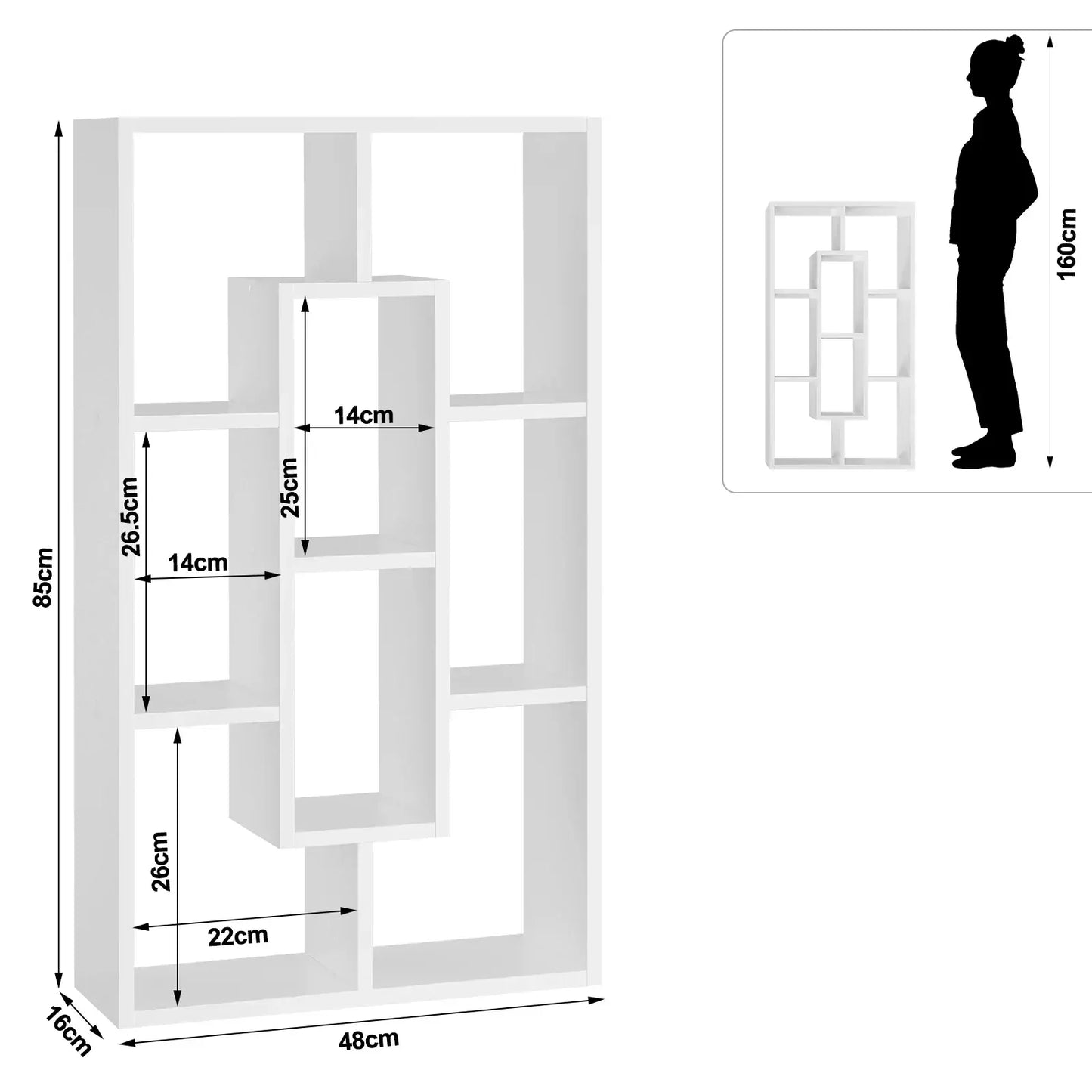 Etagère Bibliothèque Murale