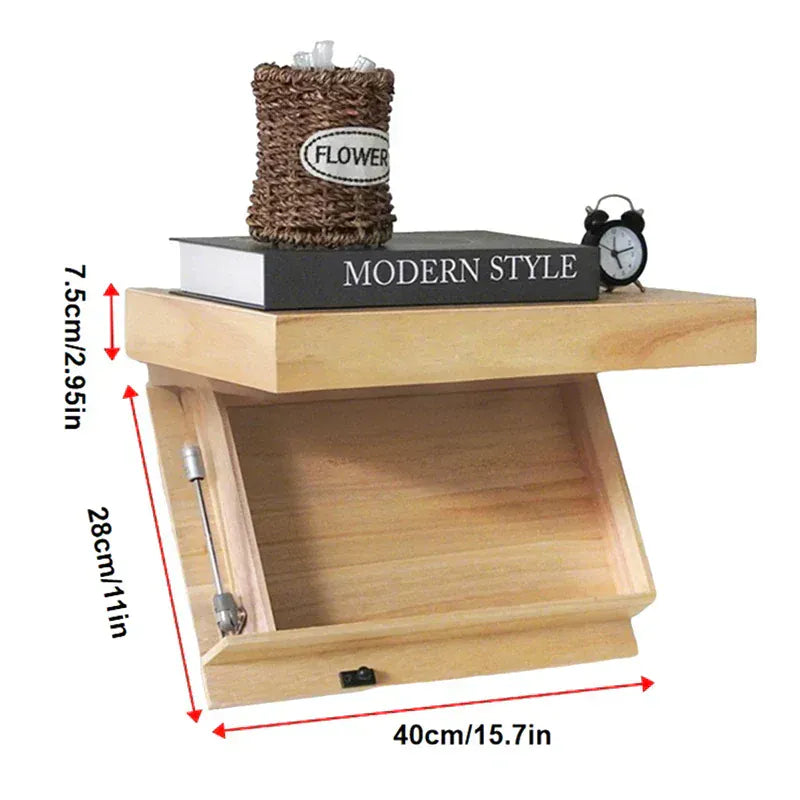 Etagère Tiroir Suspendu à Compartiment Secret
