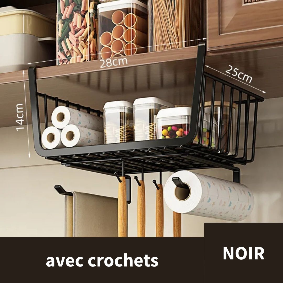 Panier sous Etagère de Cuisine
