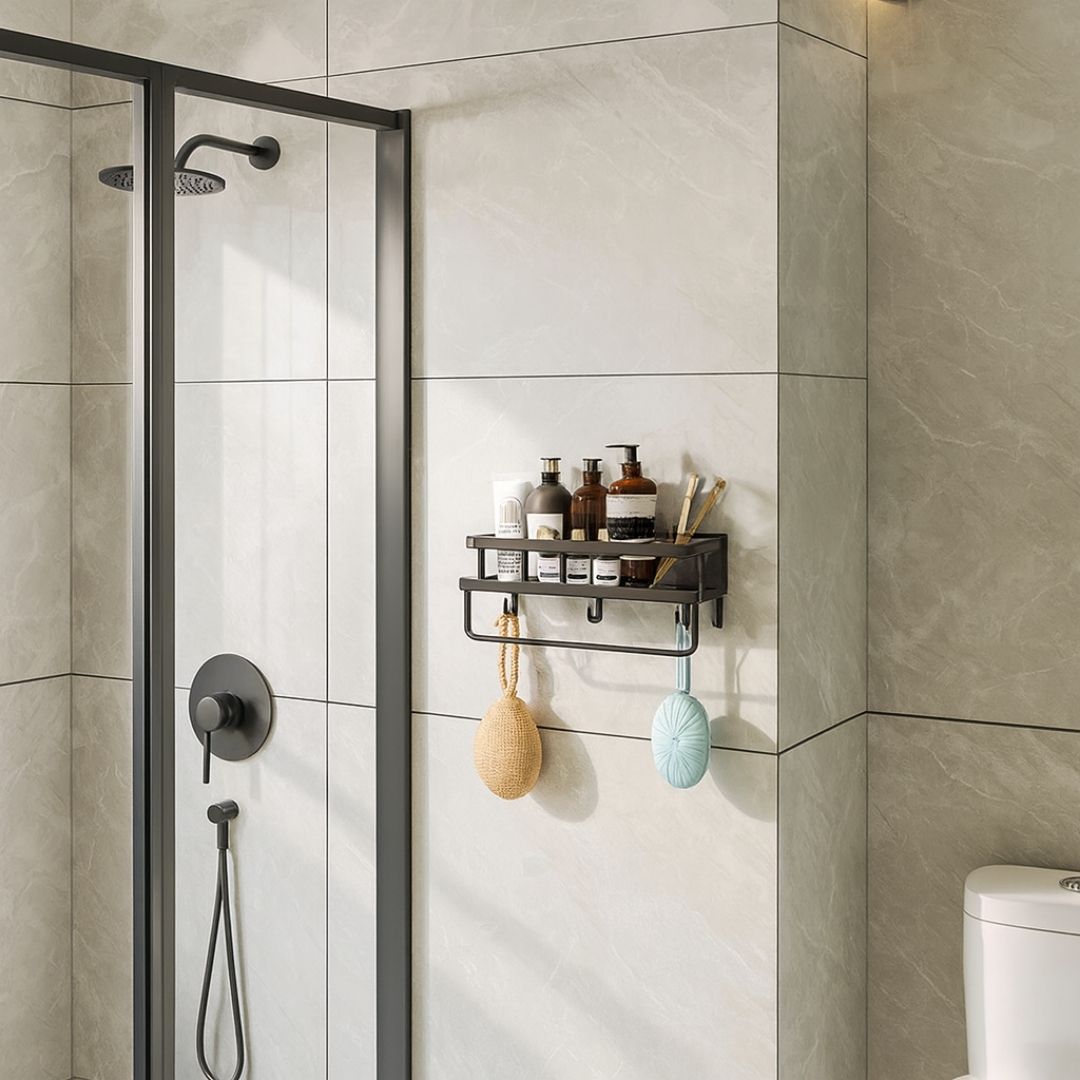 Etagère Murale Salle de Bain sans Percer