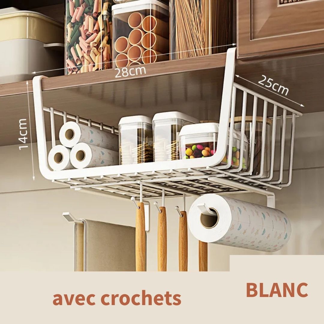 Panier sous Etagère de Cuisine