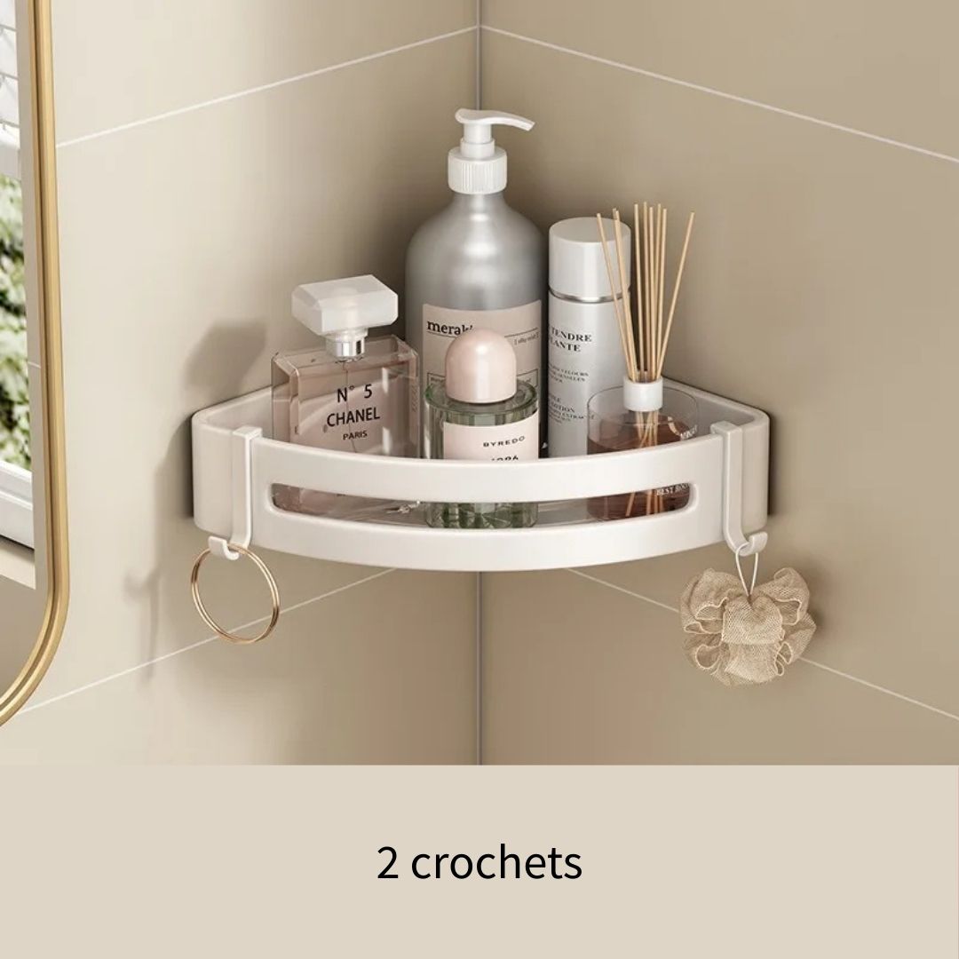 Porte Savon Douche sans Perçage d'Angle