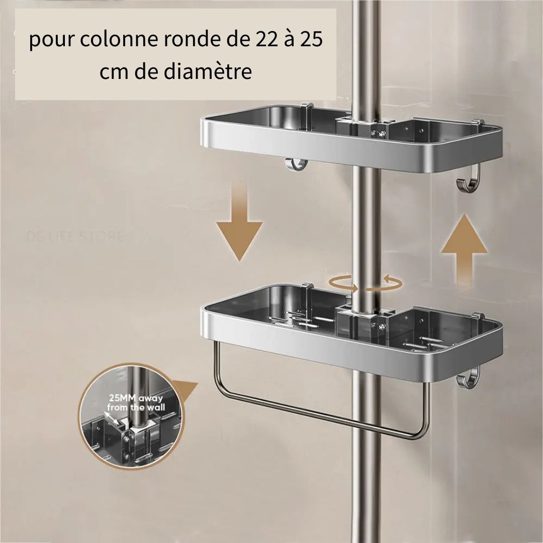 Etagère pour Douche, porte shampoing