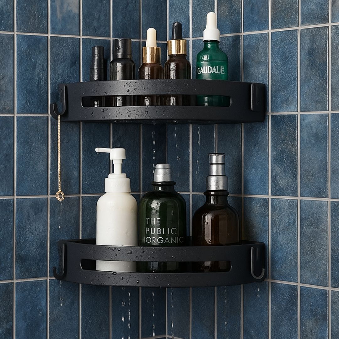 Etagère Douche Angle (sans perçage)