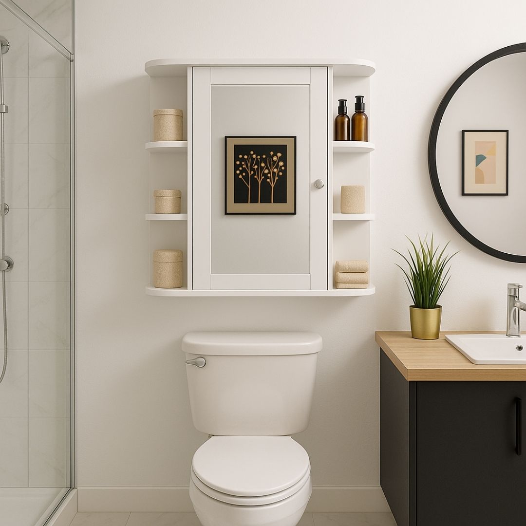 Miroir avec Etagère Salle de Bain