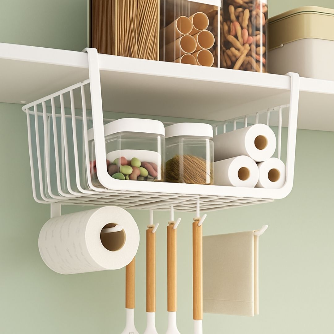 Panier sous Etagère de Cuisine