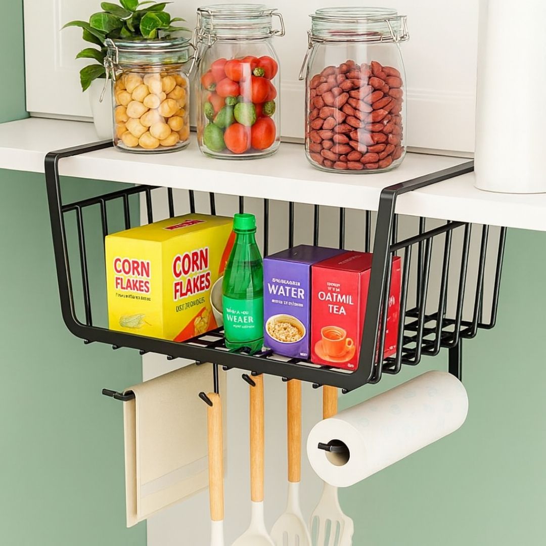 Panier sous Etagère de Cuisine