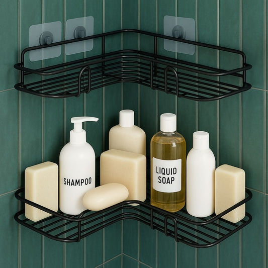 Petite Etagère d'Angle pour Douche