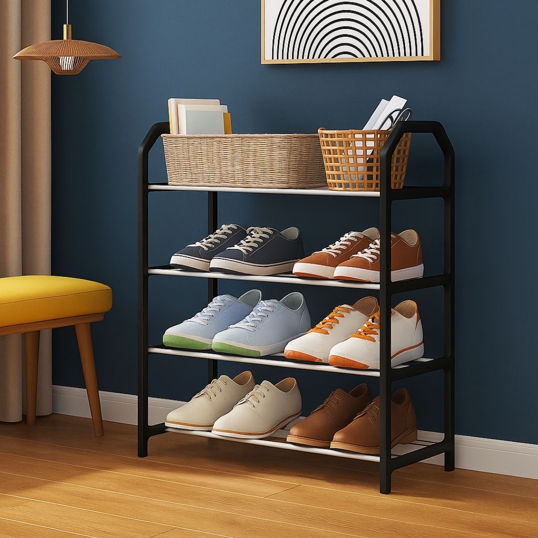 Petite étagère Chaussure à 4 niveaux