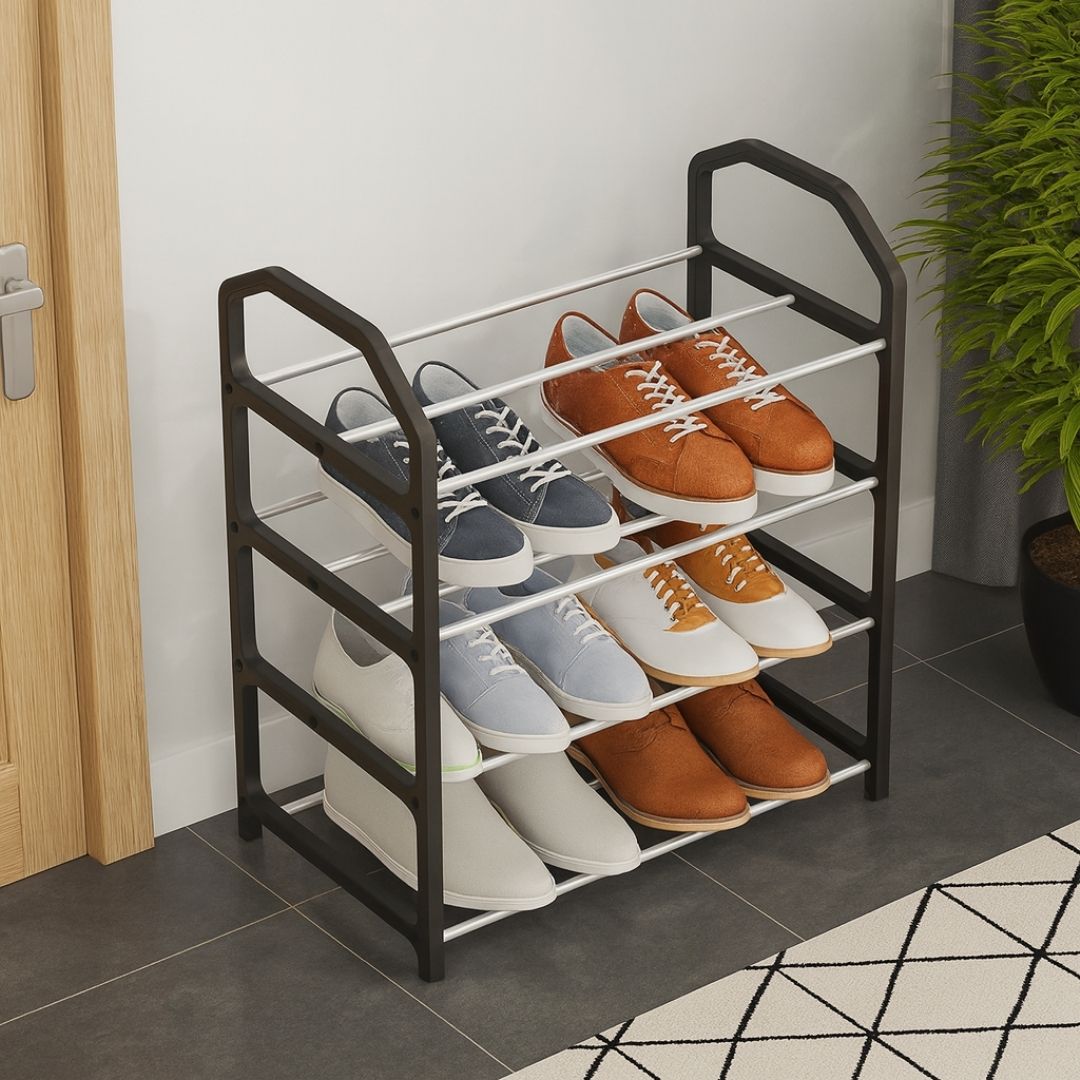 Petite étagère Chaussure à 4 niveaux