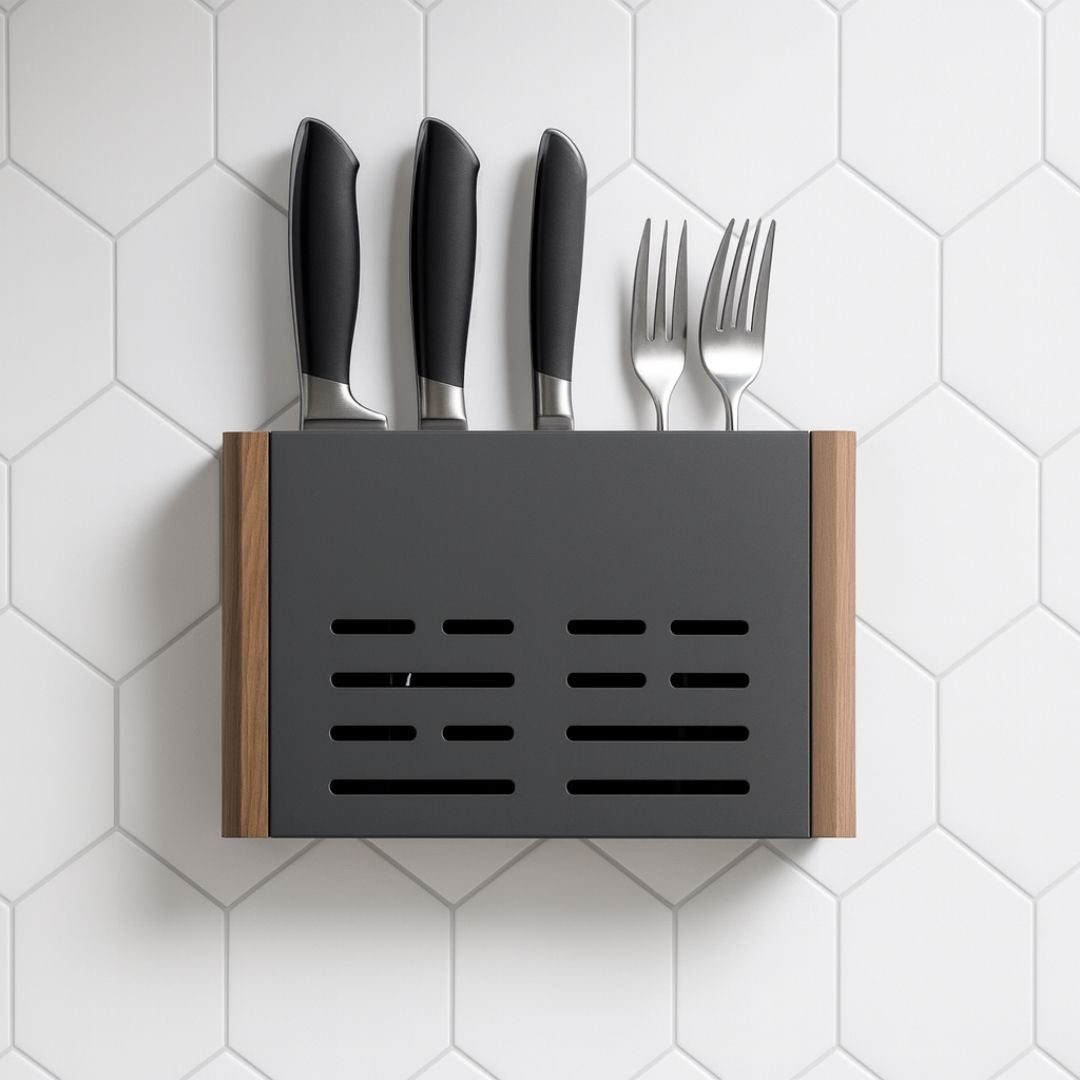 Porte Ustensile Cuisine Mural