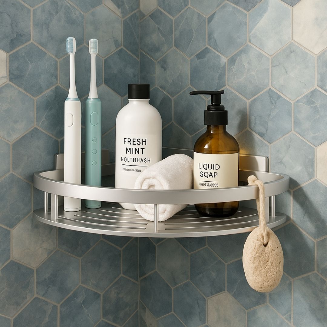 Porte savon d'Angle pour Douche Italienne