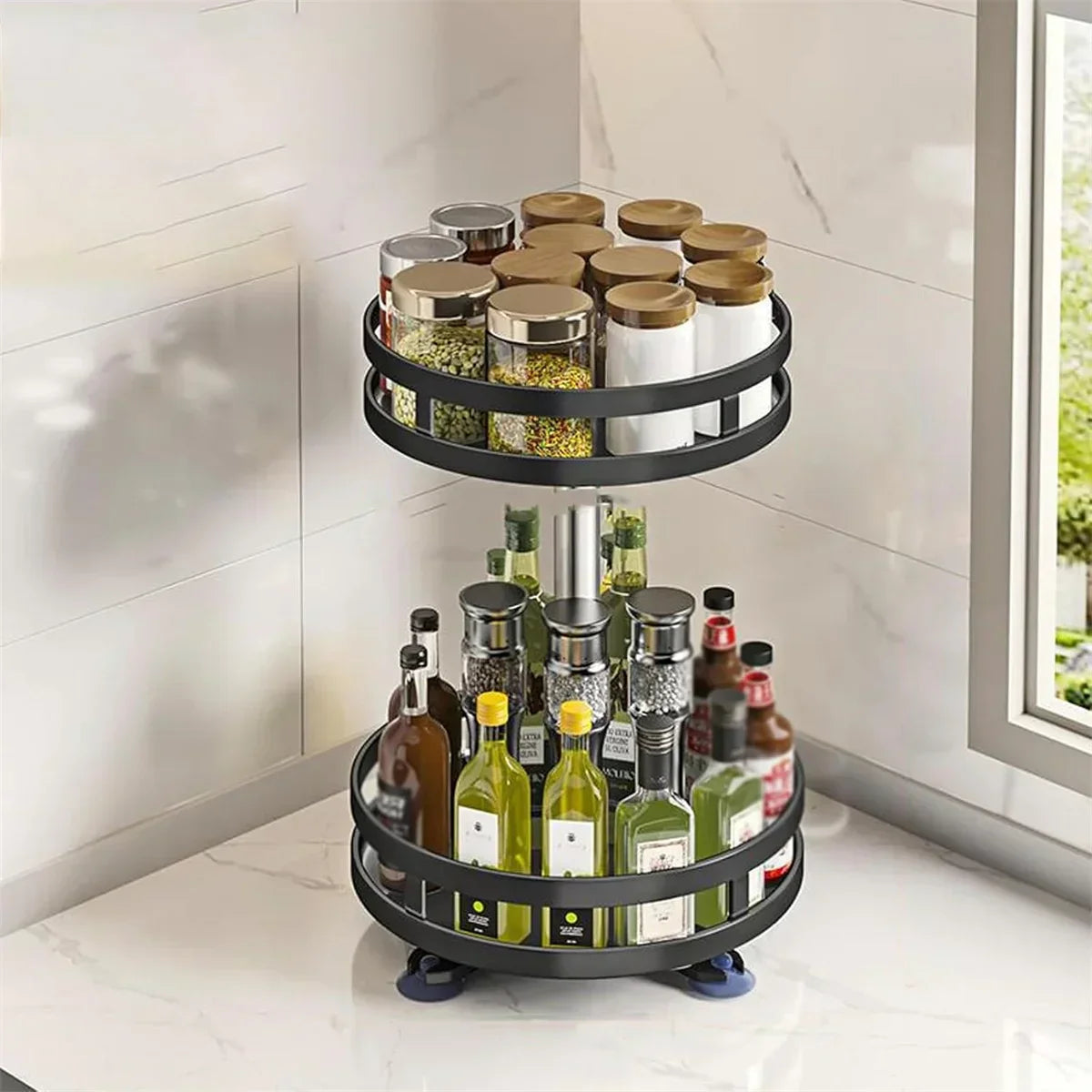 Etagère Rotative Cuisine 360°