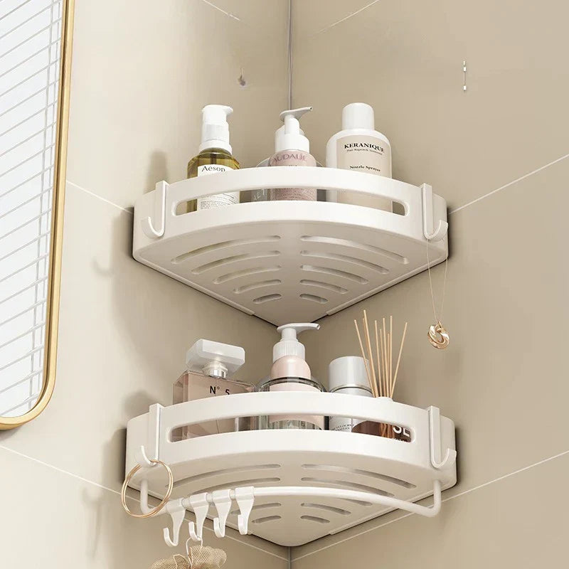 Porte Savon Douche sans Perçage d'Angle