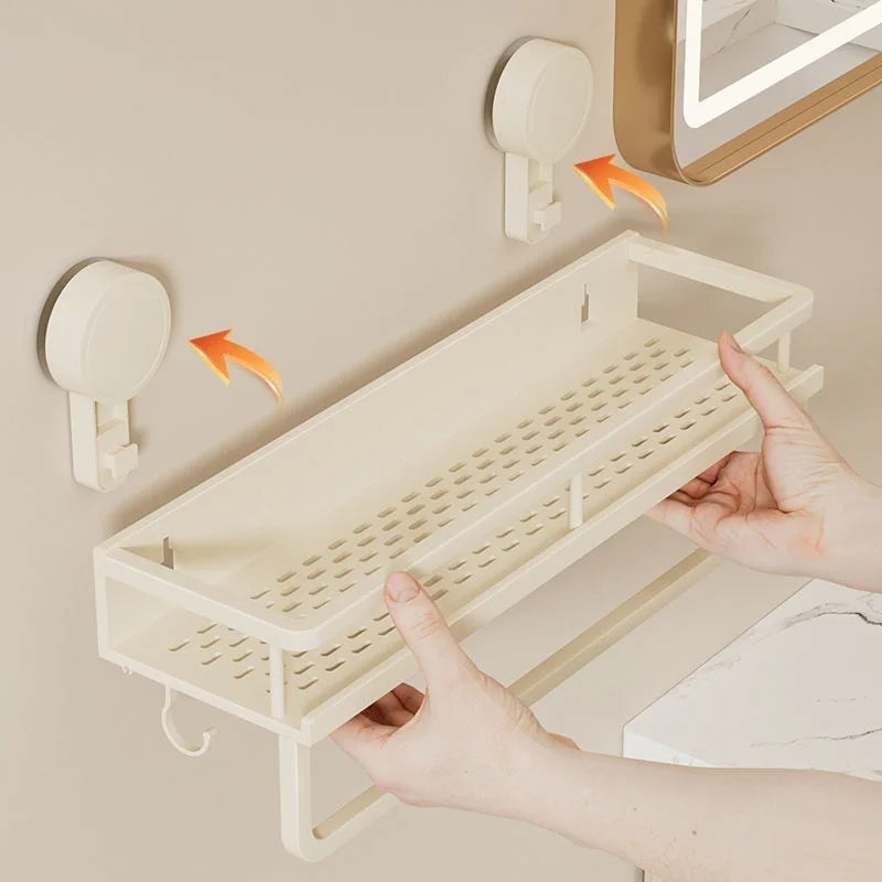 Etagère Murale Design Moderne avec Crochets