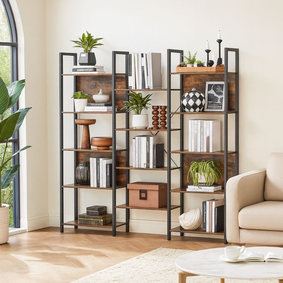 Bibliotheque style Industriel