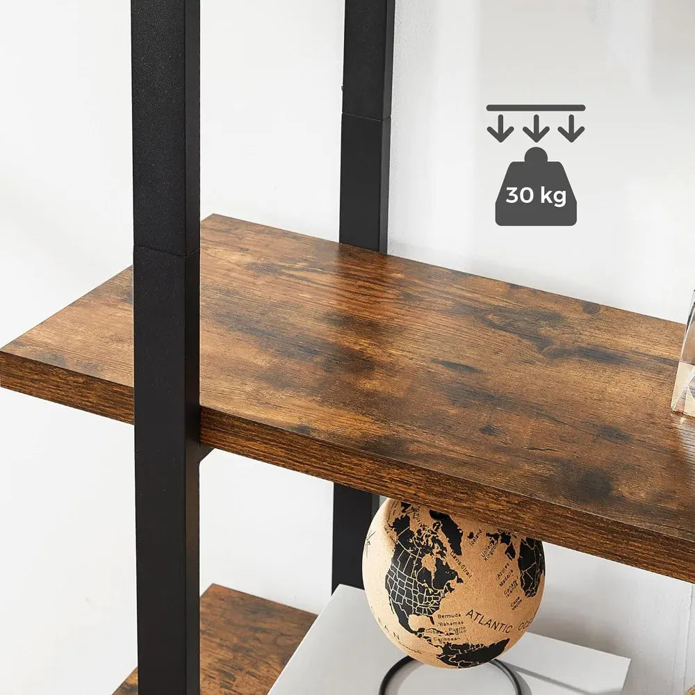 Bibliothèque style Industriel Bois et Métal