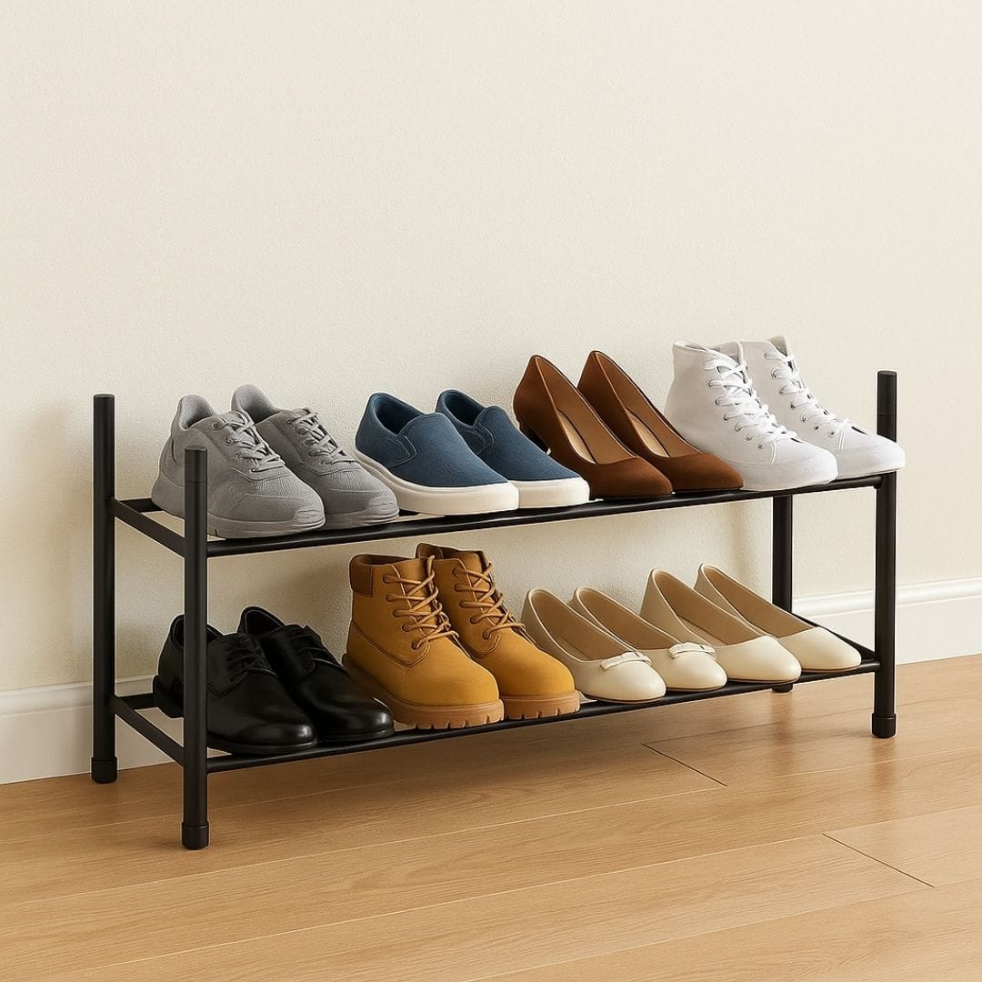 Etagère à chaussure en Métal Rétractable