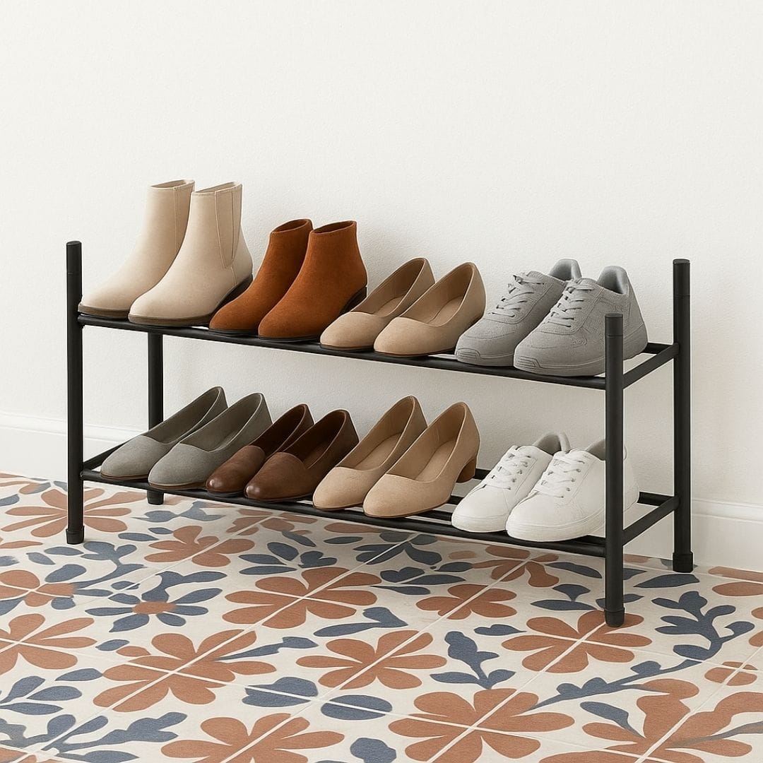 Etagère à chaussure en Métal Rétractable