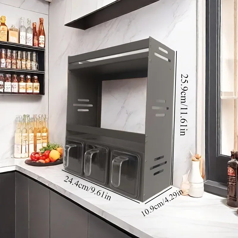 Etagère à Epices Cuisine | Inox