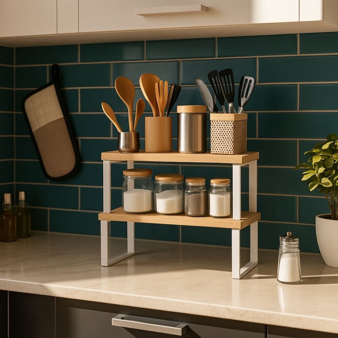 Étagère à Epices en Bois