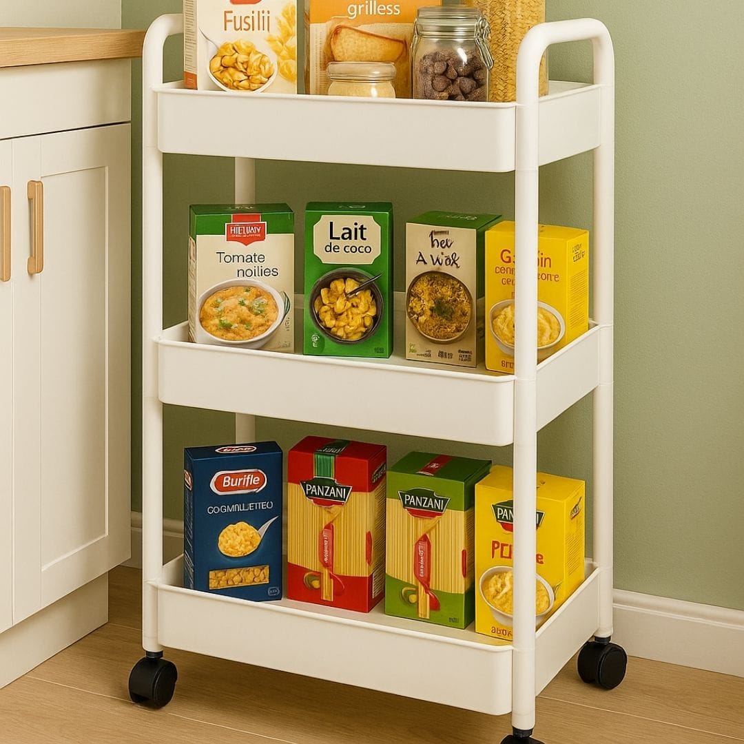 Etagère avec Roulettes Multifonction