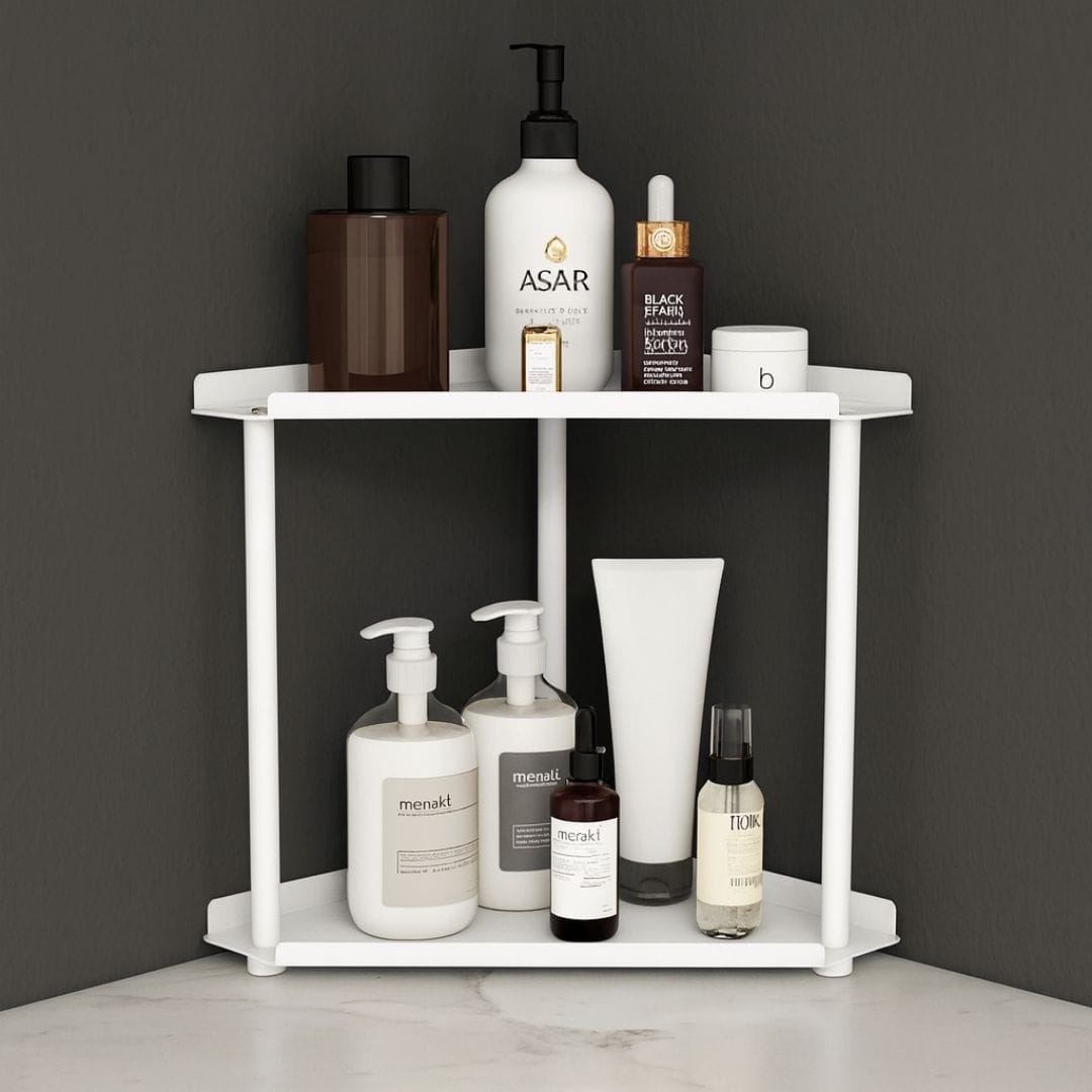 Etagère d'Angle Salle de Bain