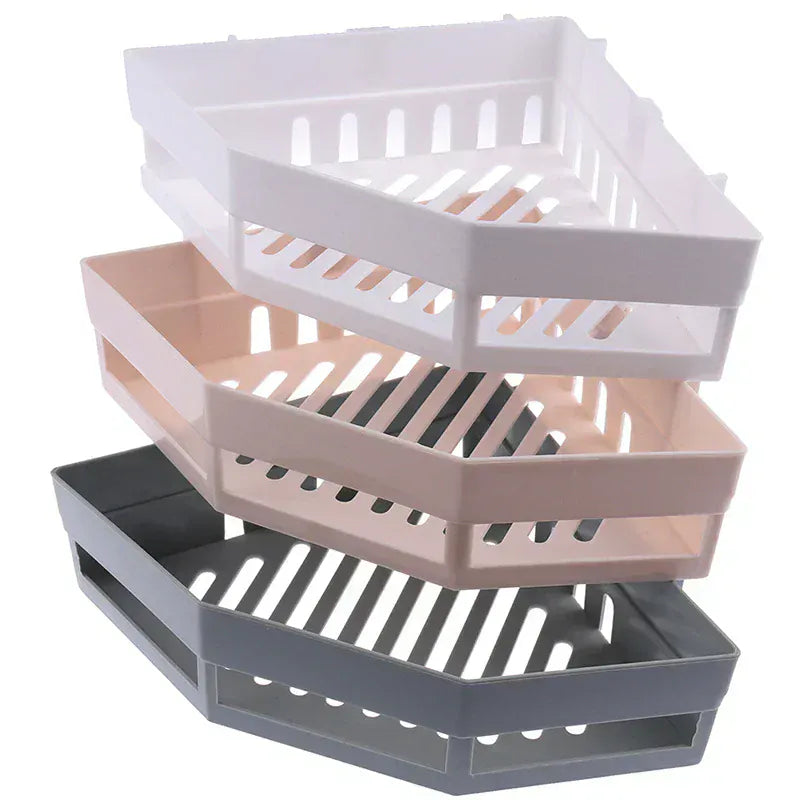 Etagère de Douche d'Angle Sans Perçage