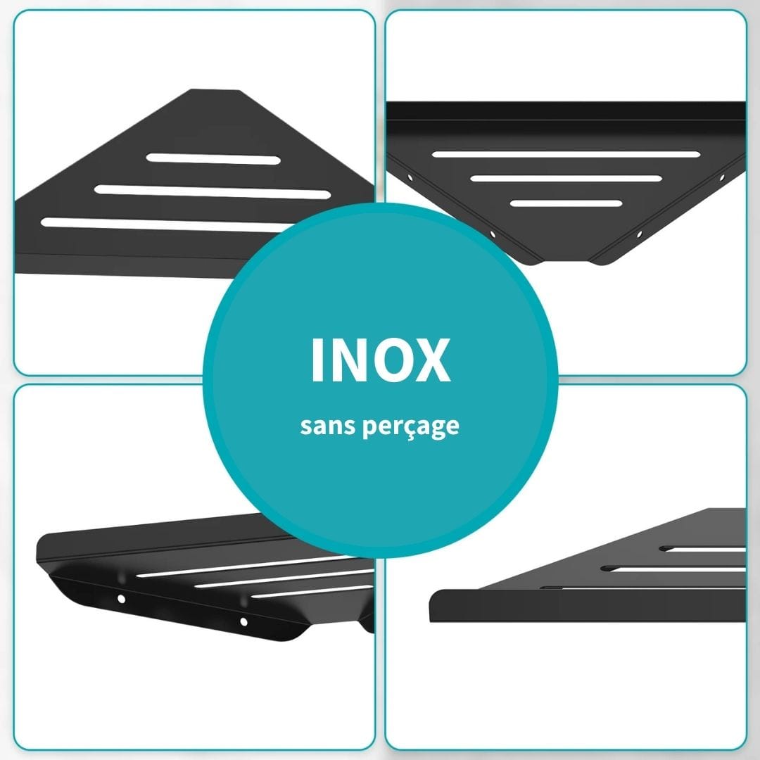 Etagère de Douche Inox Sans Perçage