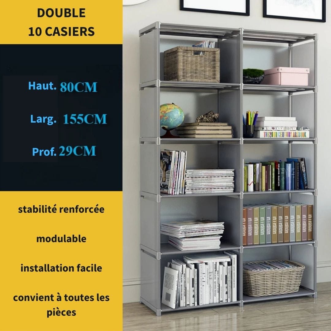 Etagère de Rangement Chambre | pour Livres ou Vêtements