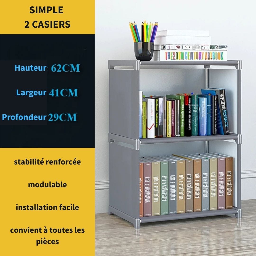 Etagère de Rangement Chambre | pour Livres ou Vêtements