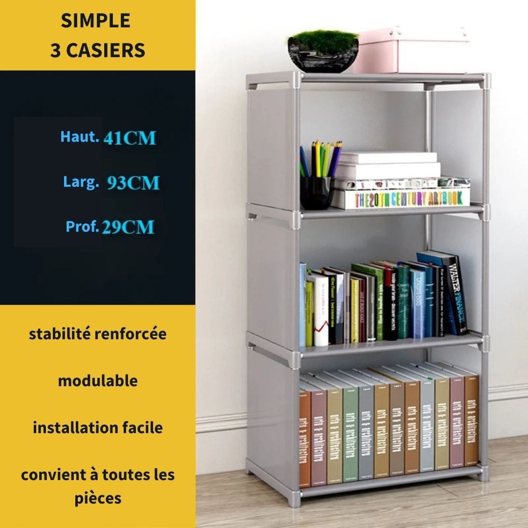 Etagère de Rangement Chambre | pour Livres ou Vêtements