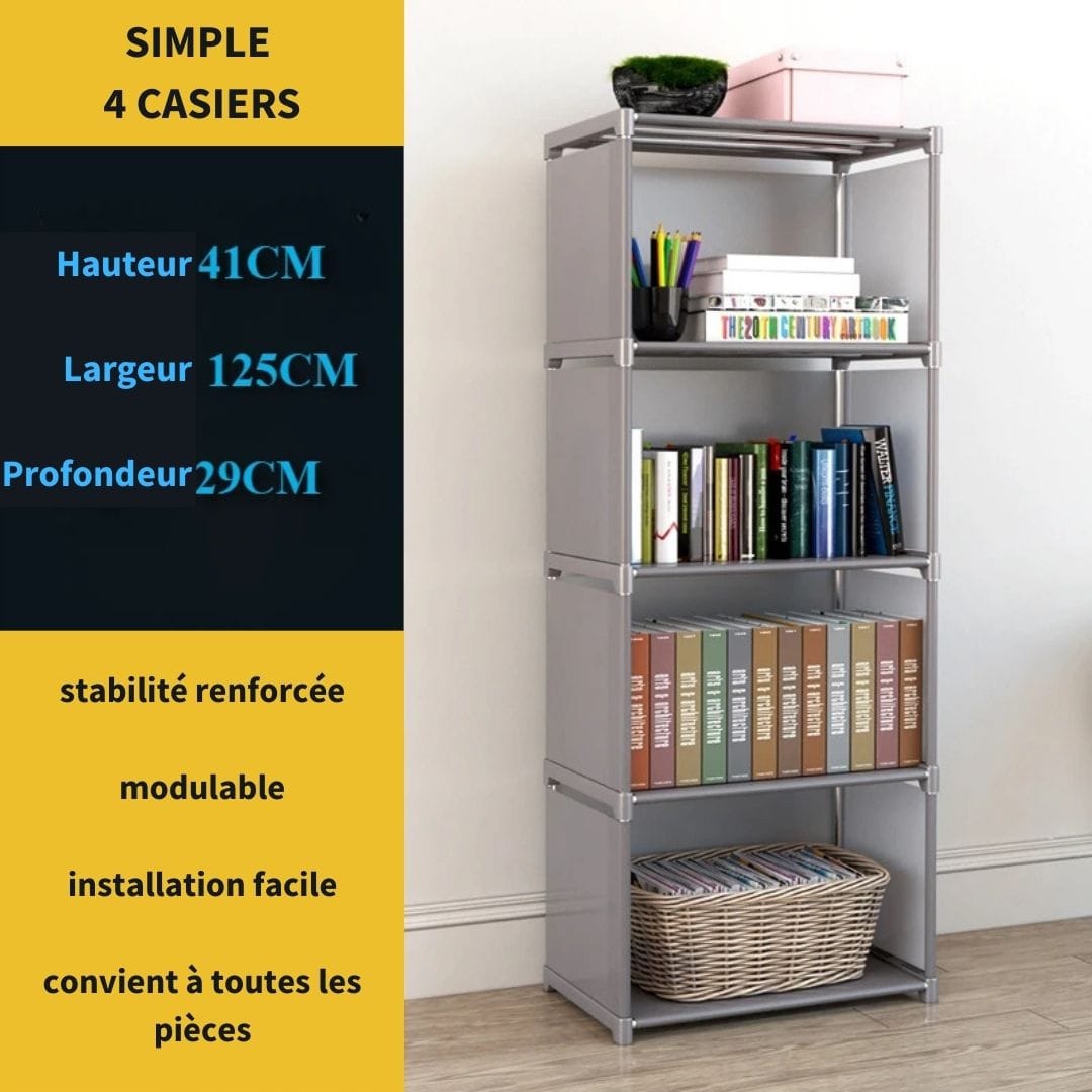 Etagère de Rangement Chambre | pour Livres ou Vêtements
