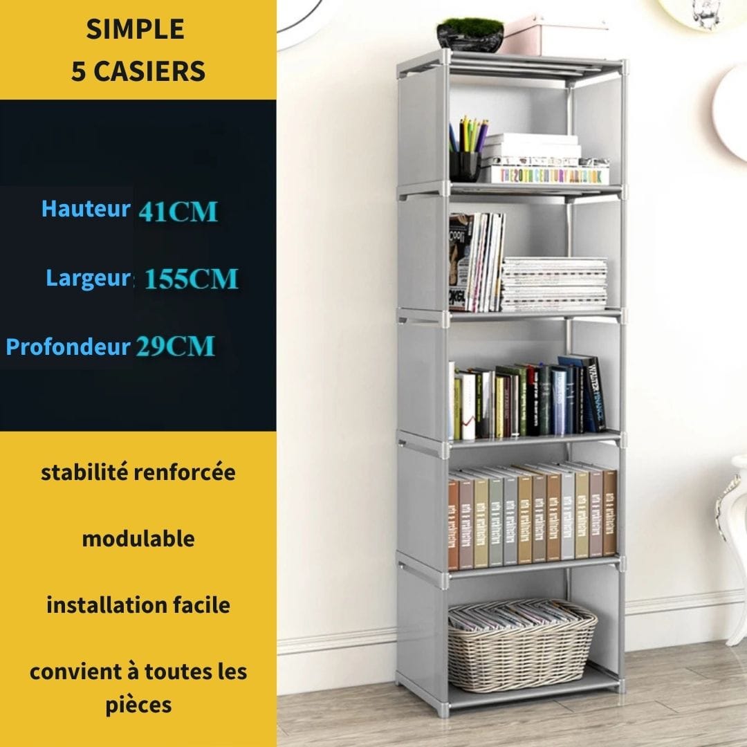 Etagère de Rangement Chambre | pour Livres ou Vêtements