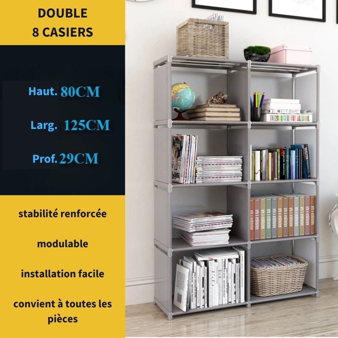 Etagère de Rangement Chambre | pour Livres ou Vêtements