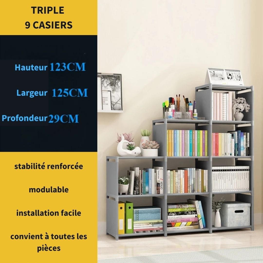 Etagère de Rangement Chambre | pour Livres ou Vêtements