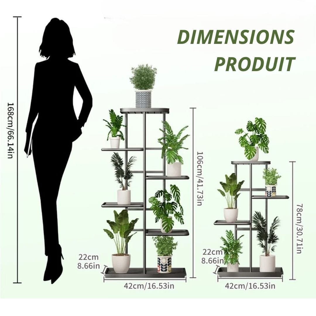 Etagère Métallique pour Plantes