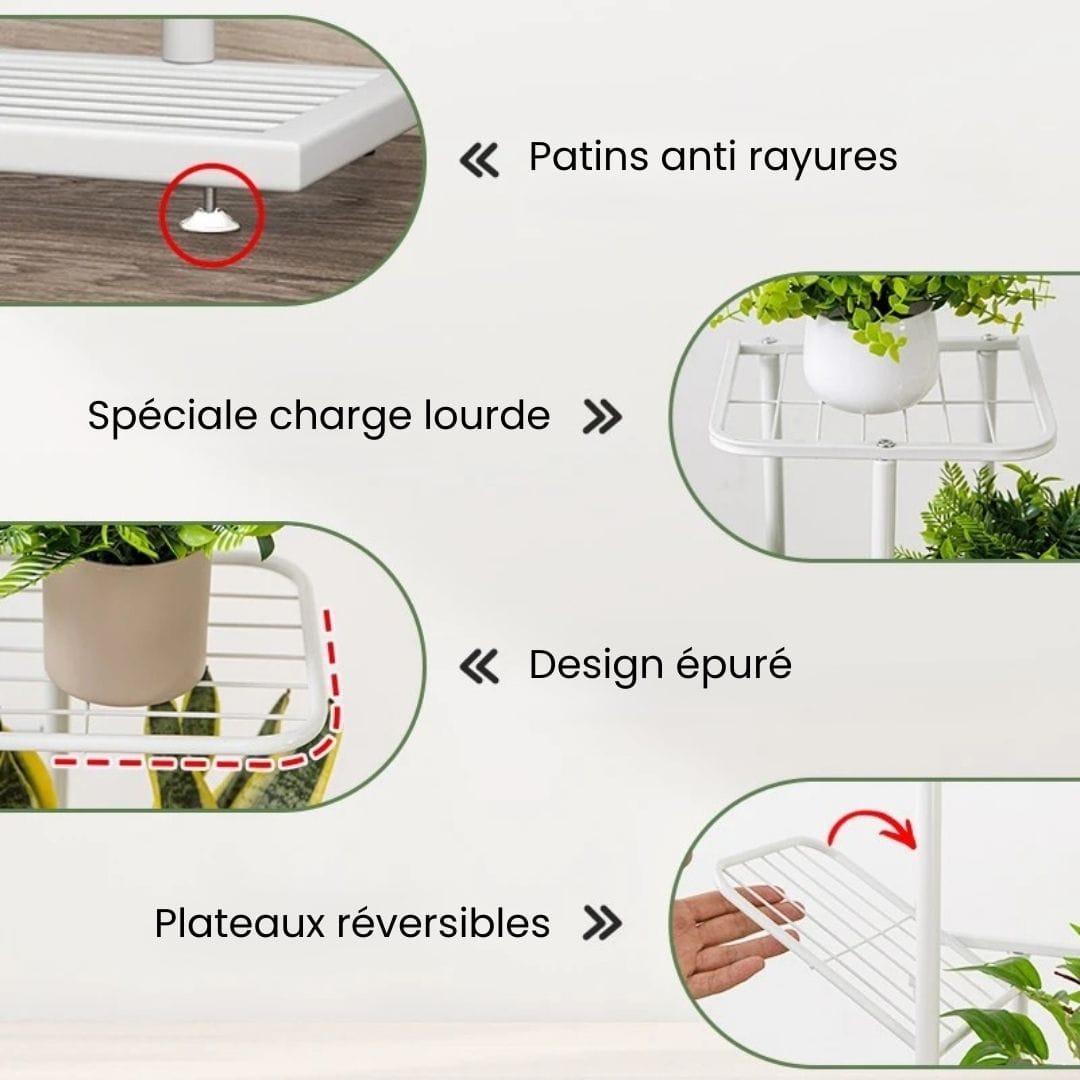 Etagère Métallique pour Plantes