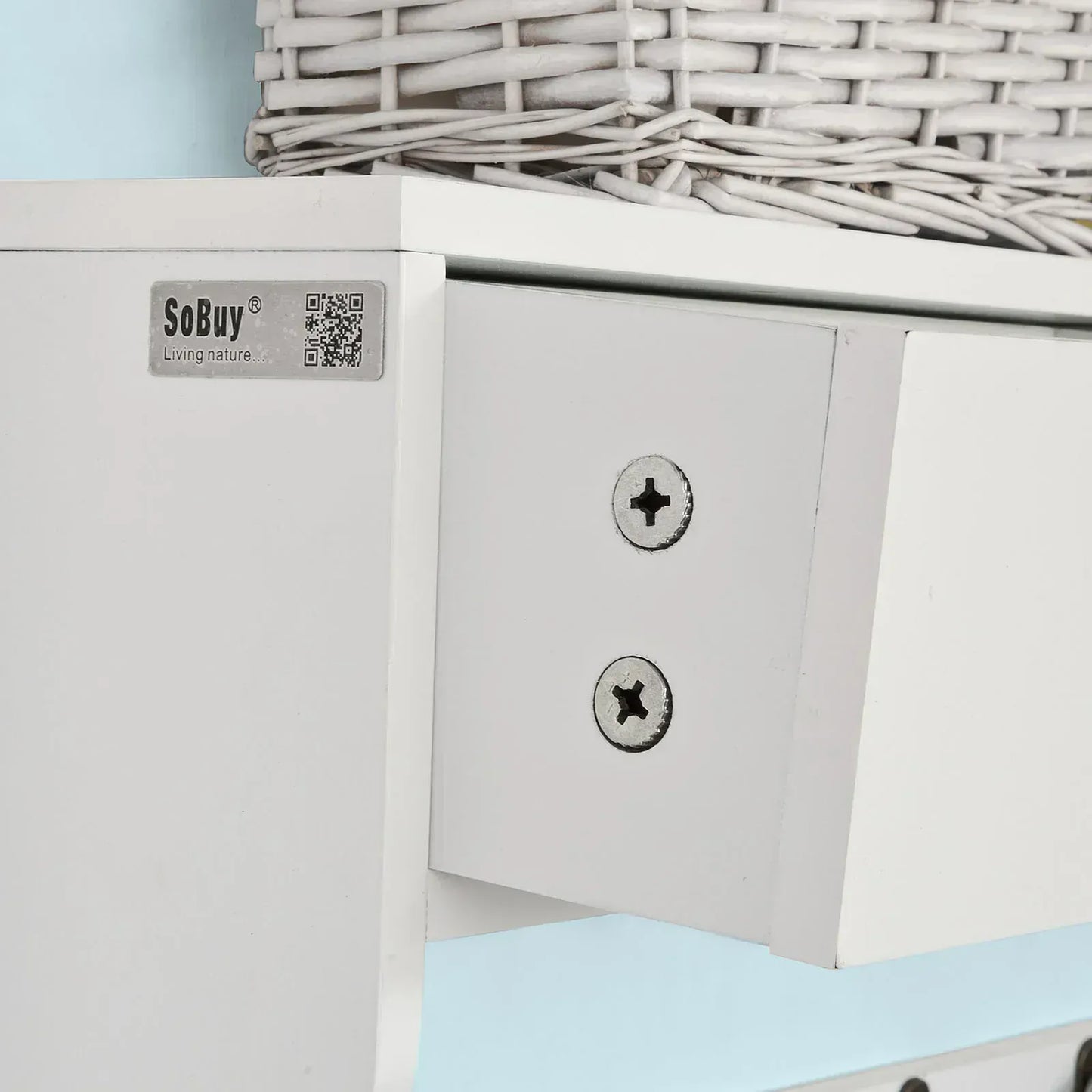 Etagère Murale avec Tiroir