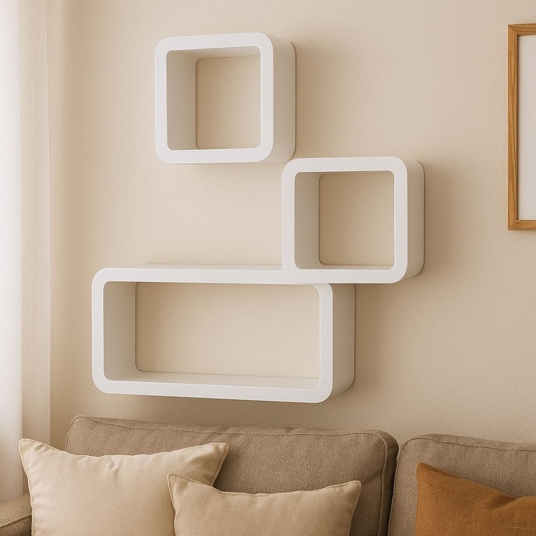 Etagère murale Cube (Lot de 3)
