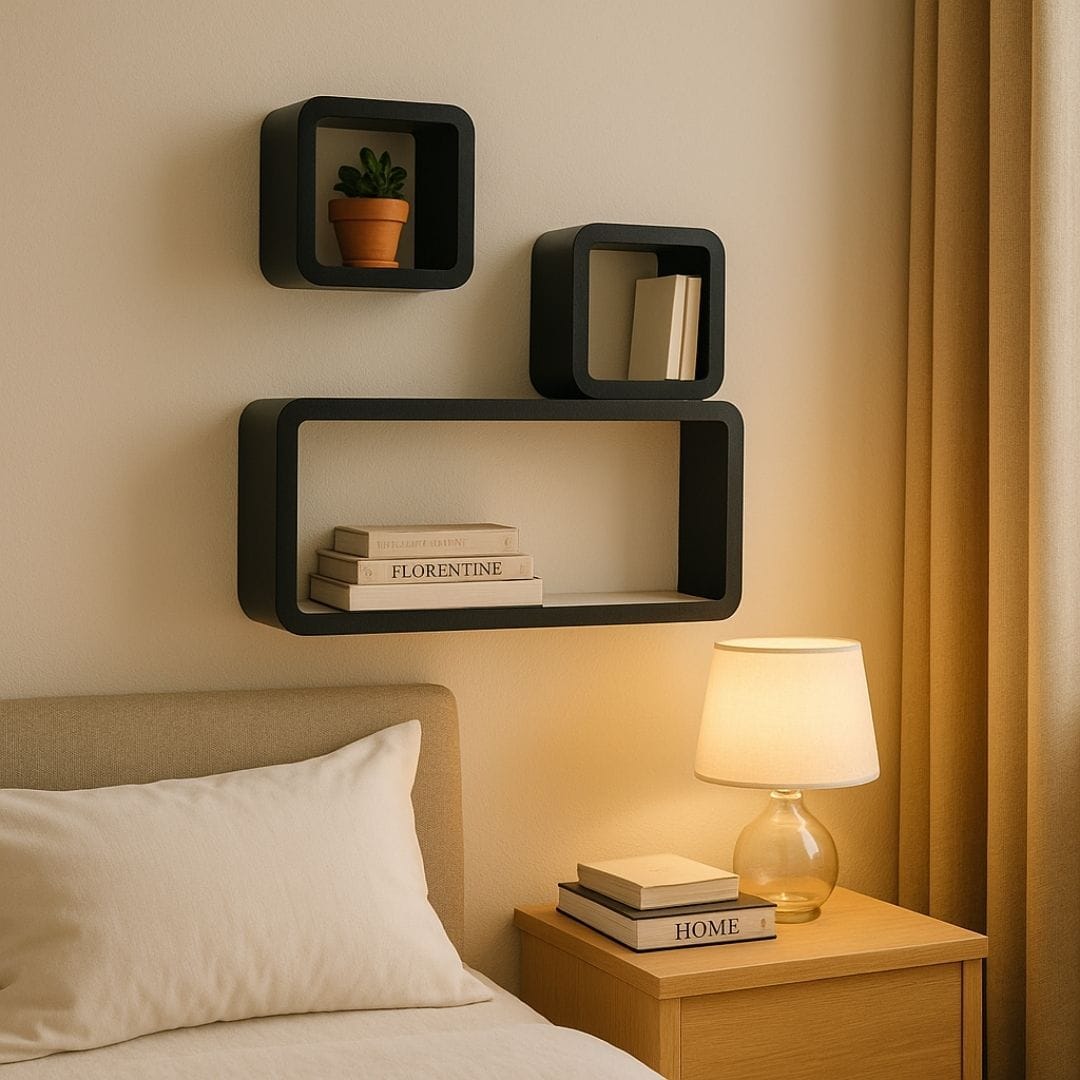 Etagère murale Cube (Lot de 3)