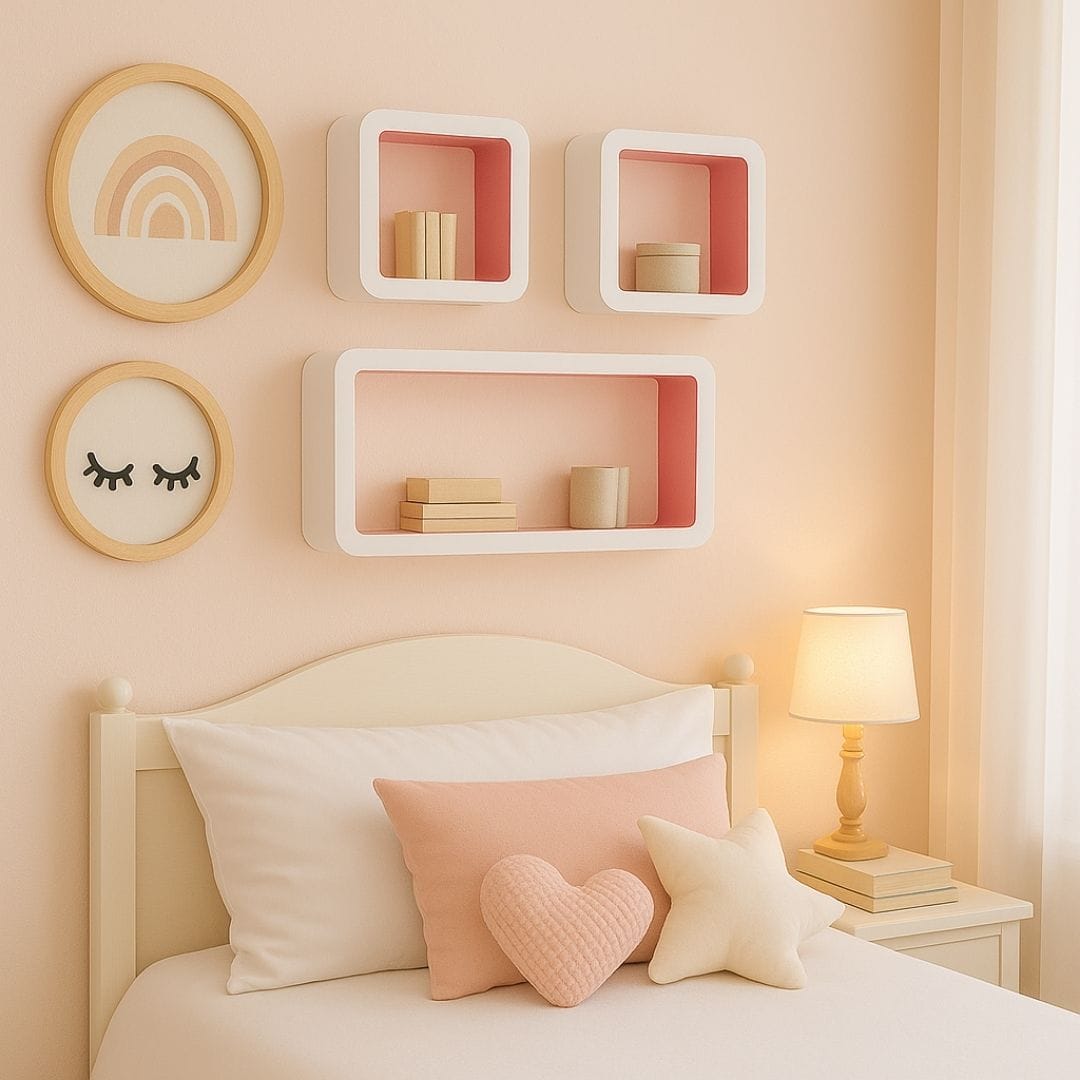 Etagère murale Cube (Lot de 3)