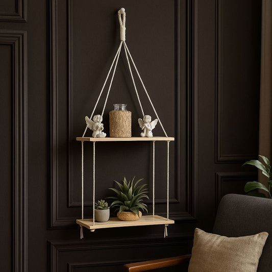 Etagère Murale Décorative en Bois | 35x79cm