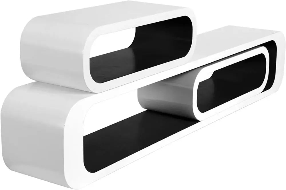 Etagère Murale Design Original en Bois | Lot de 3