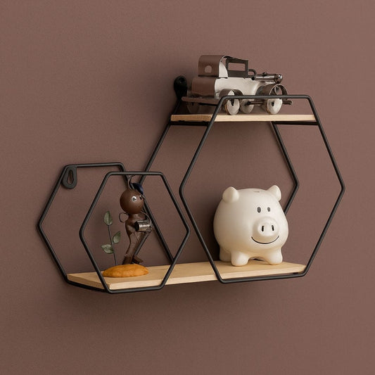Etagère Murale en Métal Décorative