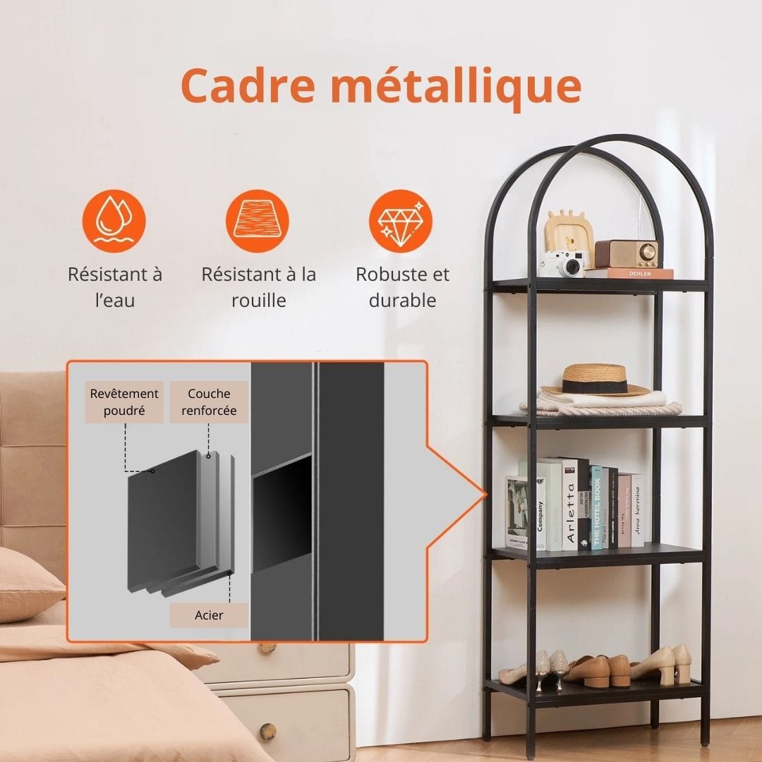 Etagère murale industrielle Métal