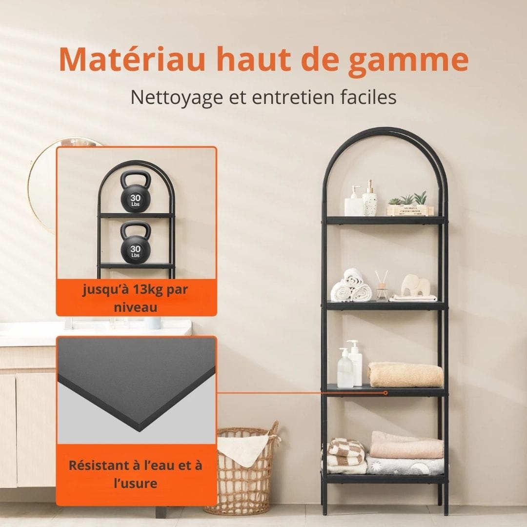 Etagère murale industrielle Métal