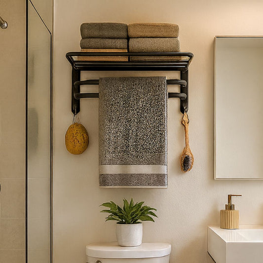 Etagère Porte Serviettes Mural