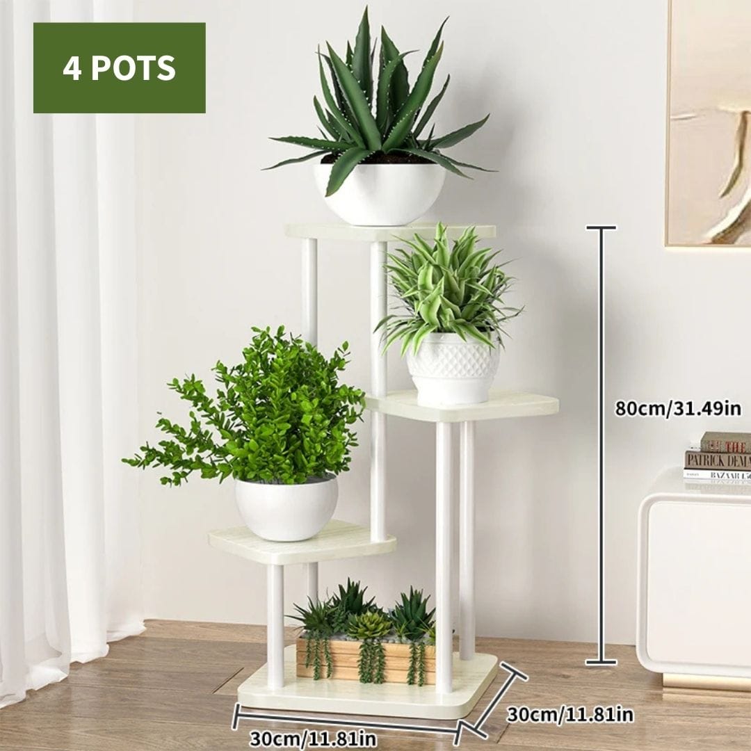 Etagère Pots de Fleurs en Bois